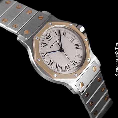 cartier santos octagon review|cartier santos octagon men's.